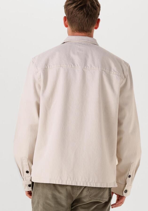 JC RAGS Heren Overshirts Overshirt Roux Gebroken Wit - Foto 2