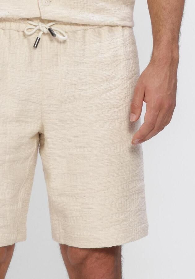 JC RAGS J.C. Rags Heren Broeken Short Andy Structure Ecru - Foto 4
