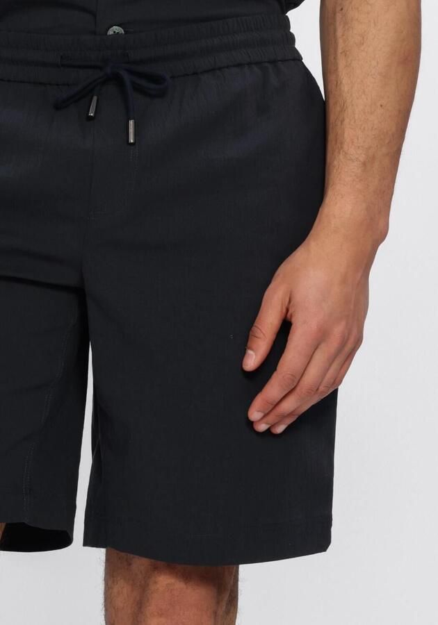 JC RAGS J.C. Rags Heren Broeken Short Andy Wrinkle Zwart - Foto 4