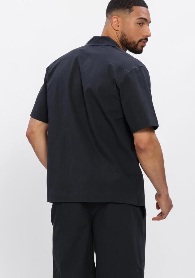 JC RAGS J.C. Rags Heren Overhemden Casual Shirt Aaron Wrinkle Donkerblauw - Foto 3