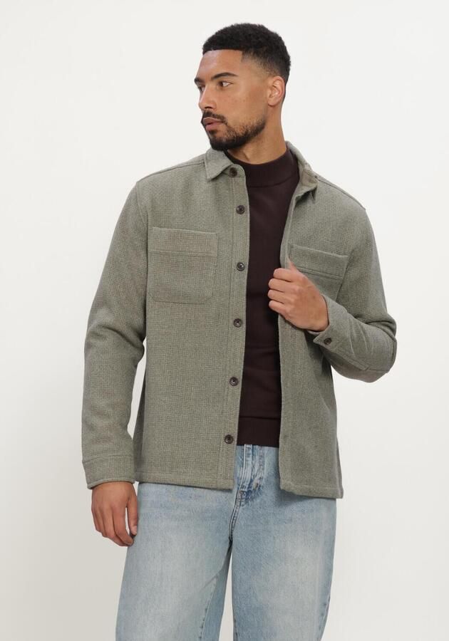 JC RAGS J.C. Rags Heren Overshirts Overshirt Ace Groen