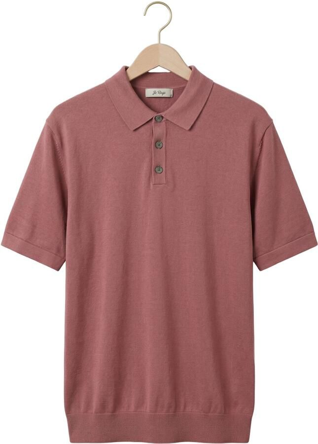 JC RAGS J.C. Rags Heren Polo's & T-shirts Polo Ss Alvie Bordeaux - Foto 2