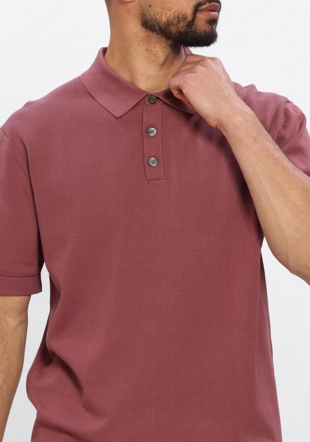 JC RAGS J.C. Rags Heren Polo's & T-shirts Polo Ss Alvie Bordeaux - Foto 4
