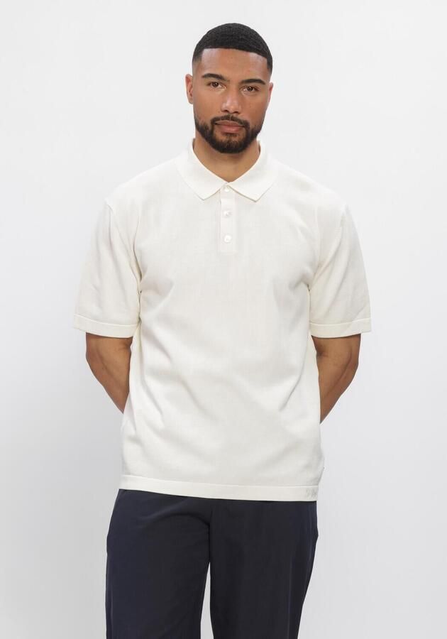 JC RAGS J.C. Rags Heren Polo's & T-shirts Polo Ss Alvie Gebroken Wit