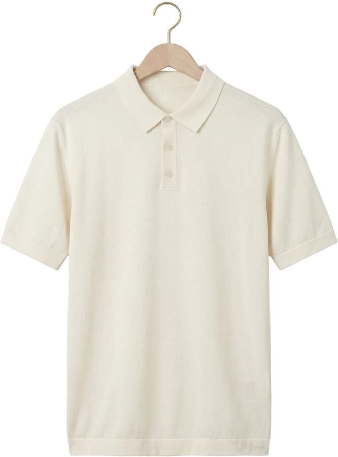 JC RAGS J.C. Rags Heren Polo's & T-shirts Polo Ss Alvie Gebroken Wit - Foto 2