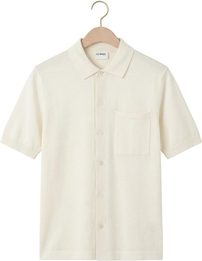 JC RAGS J.C. Rags Heren Polo's & T-shirts Polo Ss Asher Gebroken Wit - Foto 2