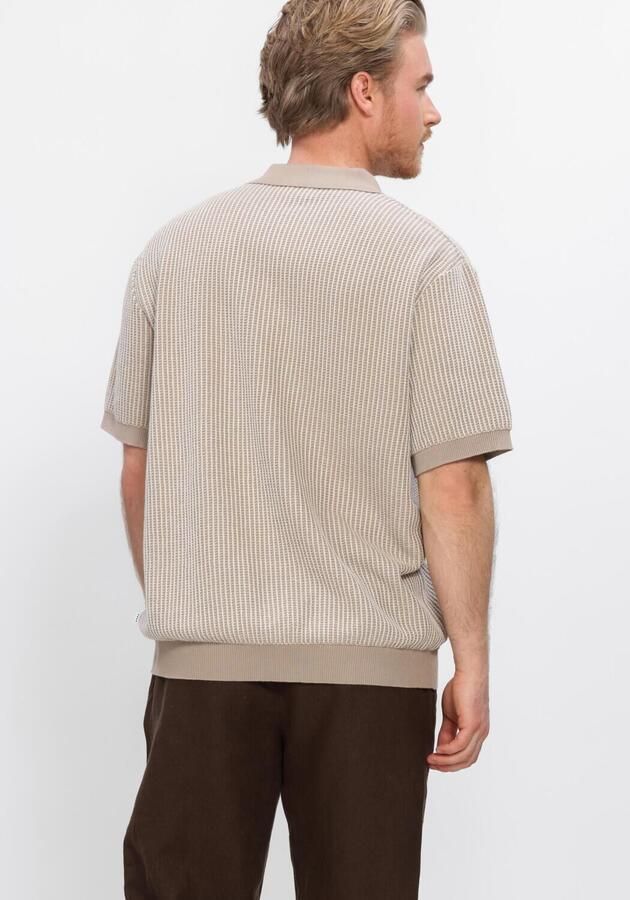 JC RAGS J.C. Rags Heren Polo's & T-shirts Polo Ss Dale Beige - Foto 3