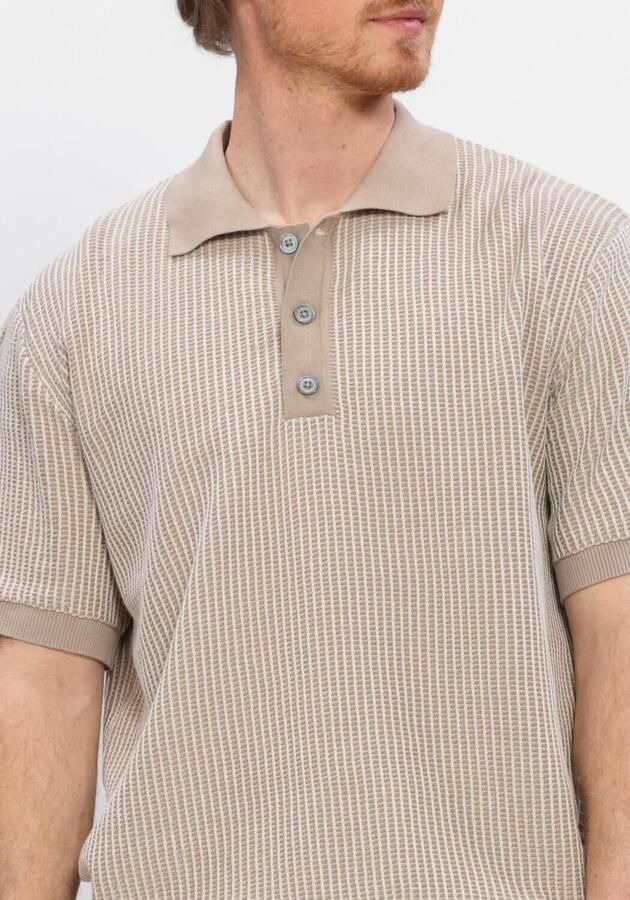 JC RAGS J.C. Rags Heren Polo's & T-shirts Polo Ss Dale Beige - Foto 4