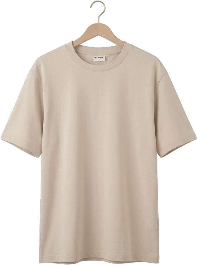 JC RAGS J.C. Rags Heren Polo's & T-shirts Ruben T-shirt Km Creme - Foto 2