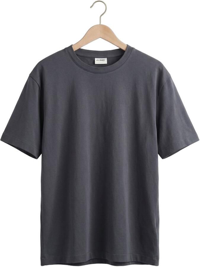 JC RAGS J.C. Rags Heren Polo's & T-shirts Ruben T-shirt Km Donkergrijs - Foto 2