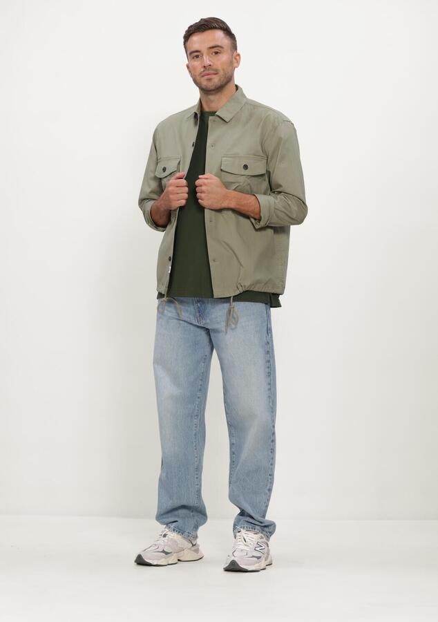 JC RAGS J.C. Rags Heren Polo's & T-shirts T-shirt Short Sleeve Arvin Embro Donkergroen - Foto 2