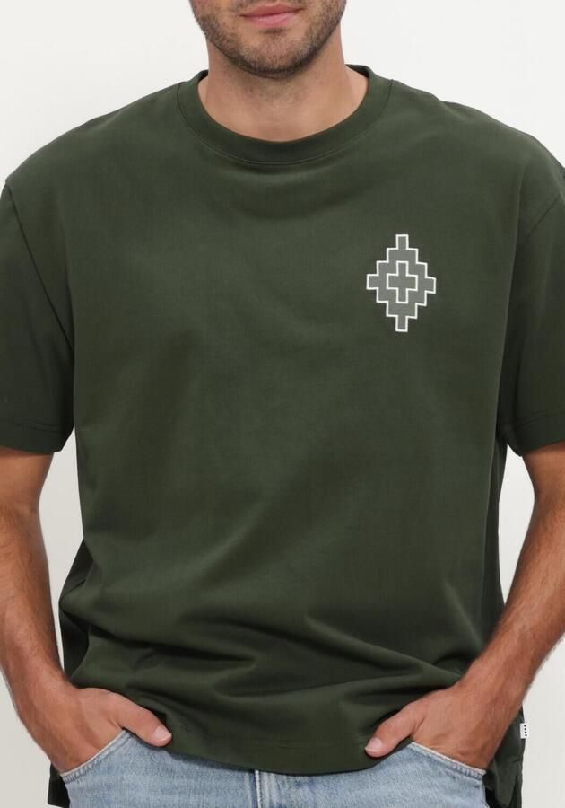 JC RAGS J.C. Rags Heren Polo's & T-shirts T-shirt Short Sleeve Arvin Embro Donkergroen - Foto 4