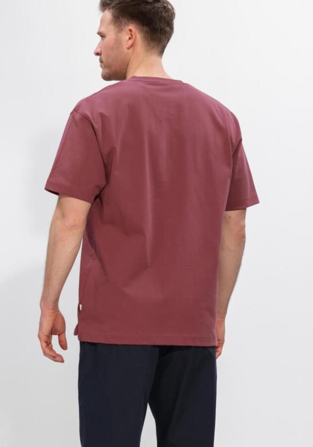 JC RAGS J.C. Rags Heren Polo's & T-shirts T-shirt Ss Arvin Bordeaux - Foto 3