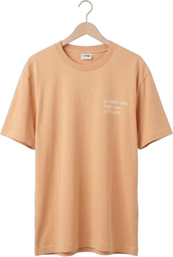 JC RAGS J.C. Rags Heren Polo's & T-shirts T-shirt Ss Arvin Perzik - Foto 4