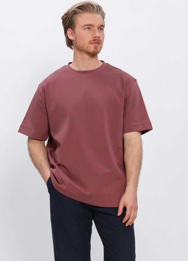 JC RAGS J.C. Rags Heren Polo's & T-shirts T-shirt Ss Ruben Bordeaux
