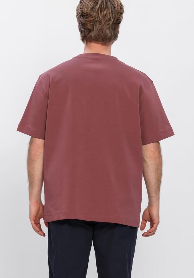 JC RAGS J.C. Rags Heren Polo's & T-shirts T-shirt Ss Ruben Bordeaux - Foto 4