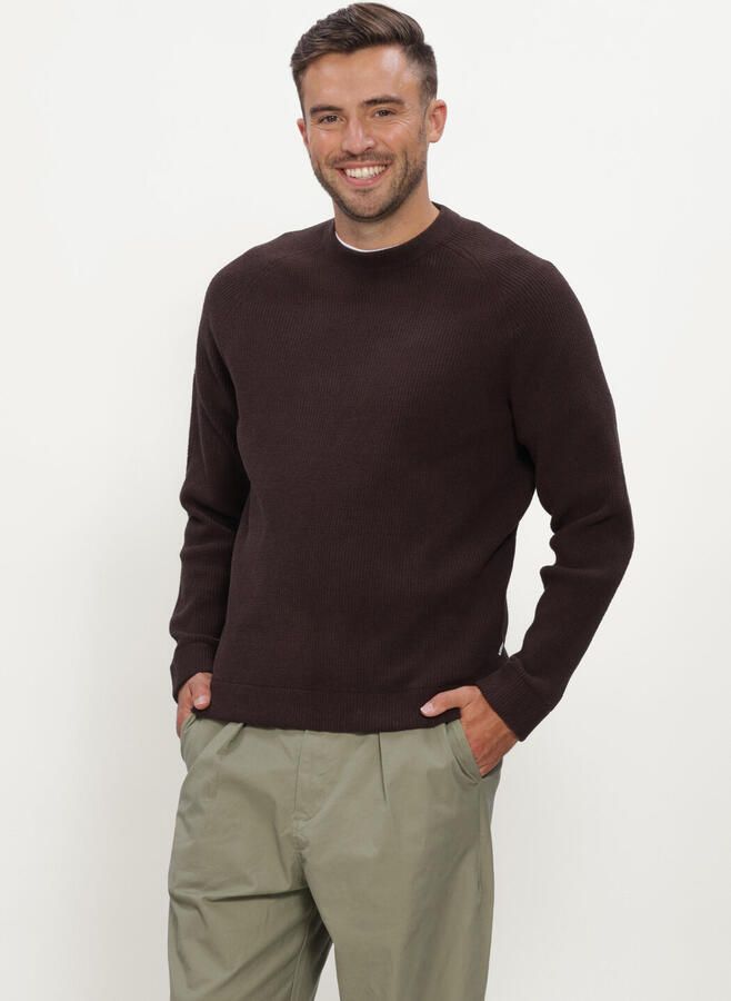 JC RAGS J.C. Rags Heren Truien & Vesten Crew-neck Sweater Eddy Bruin - Foto 2