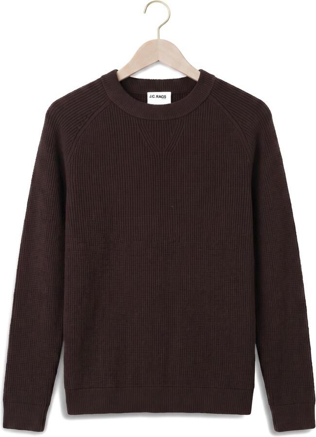 JC RAGS J.C. Rags Heren Truien & Vesten Crew-neck Sweater Eddy Bruin - Foto 3