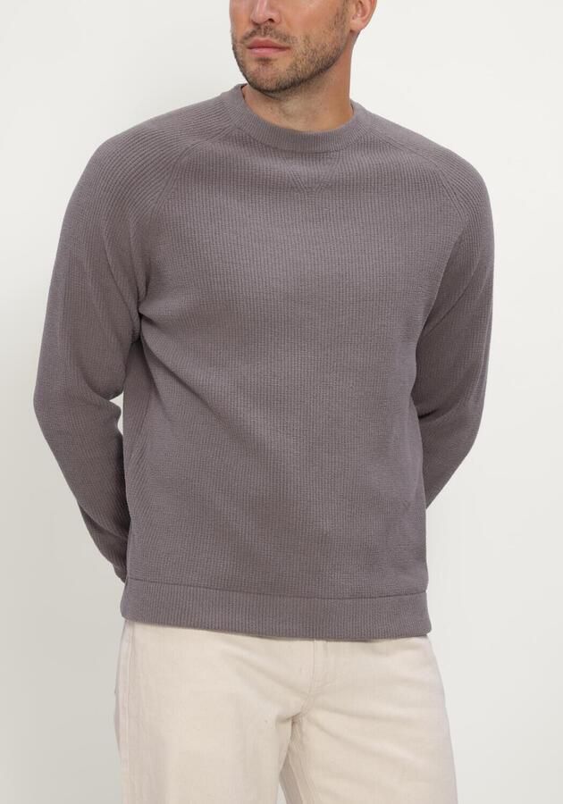 JC RAGS J.C. Rags Heren Truien & Vesten Crew-neck Sweater Eddy Grijs - Foto 3