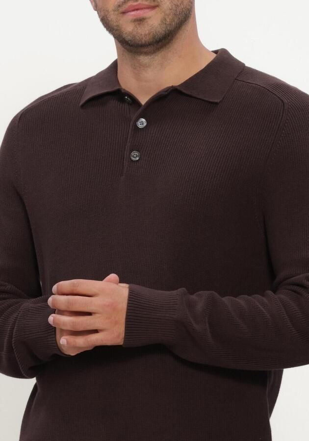 JC RAGS J.C. Rags Heren Truien & Vesten Polo Long Sleeve Ewald Bruin - Foto 3