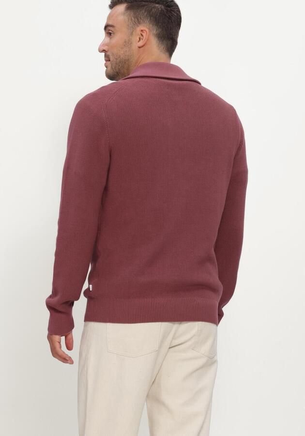 JC RAGS J.C. Rags Heren Truien & Vesten Pullover Half Zip Edgar Bordeaux - Foto 2