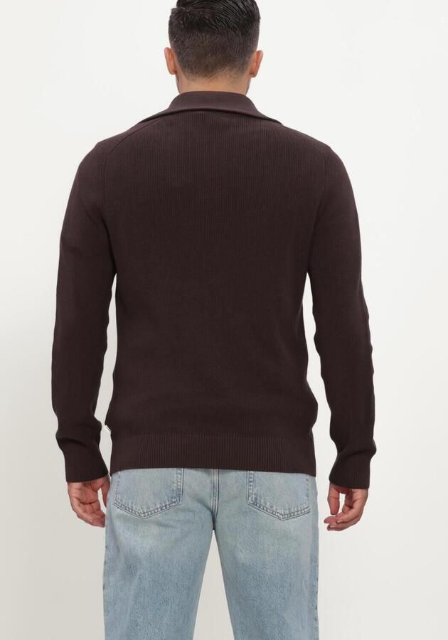 JC RAGS J.C. Rags Heren Truien & Vesten Pullover Half Zip Edgar Bruin - Foto 3