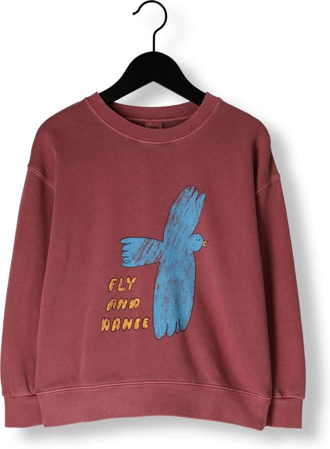 Jelly Mallow Jongens Truien & Vesten Flying Bird Pigment Sweatshirt Bordeaux - Foto 3