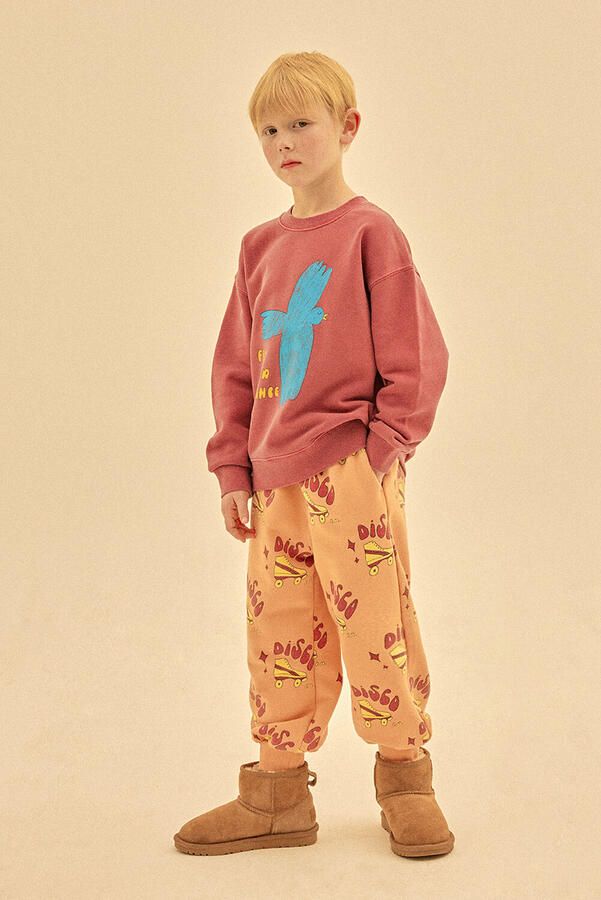 Jelly Mallow Jongens Truien & Vesten Flying Bird Pigment Sweatshirt Bordeaux - Foto 2