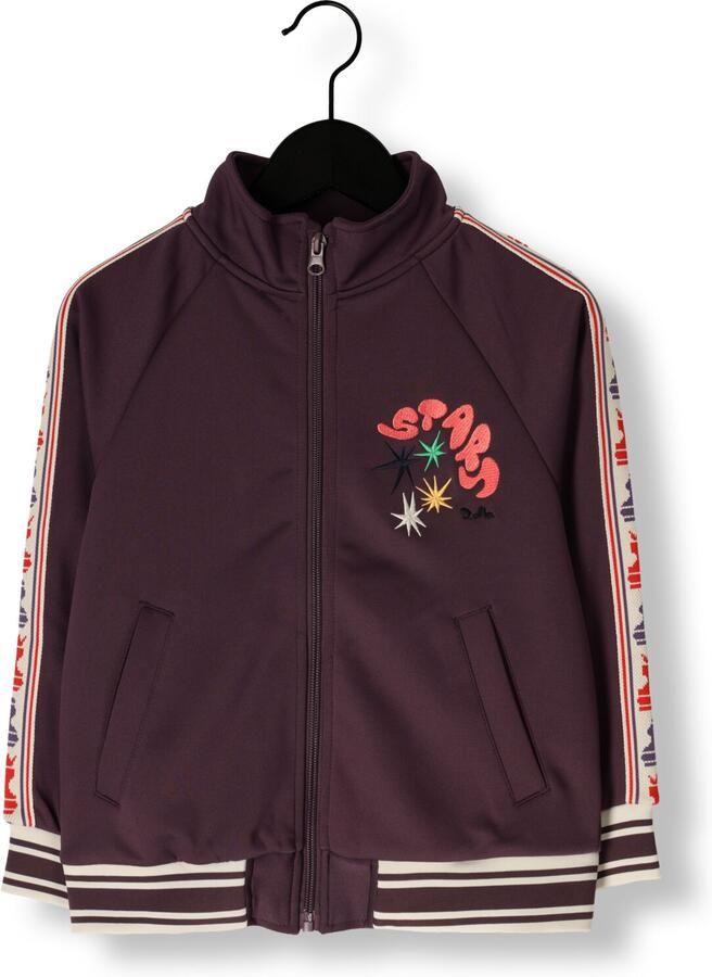 Jelly Mallow Meisjes Truien & Vesten Chess Track Jacket Bordeaux - Foto 3