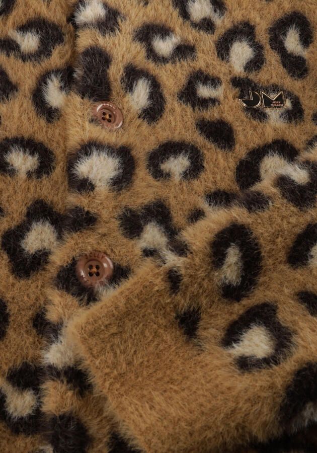Jelly Mallow Meisjes Truien & Vesten Cozy Leopard Cardigan Bruin