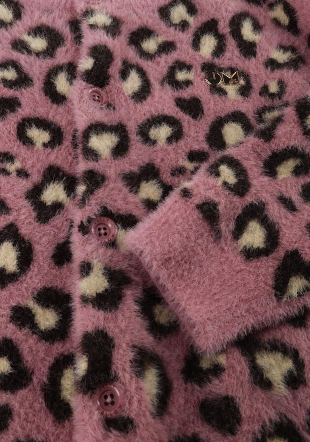 Jelly Mallow Meisjes Truien & Vesten Cozy Leopard Cardigan Roze - Foto 2