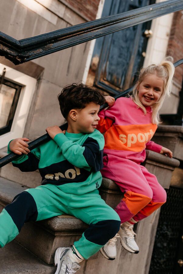 JENEST Jongens Broeken Sammy Sports Jogger Multi - Foto 2