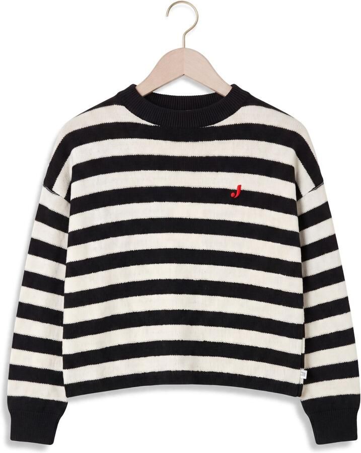 JENEST Jongens Polo's & T-shirts Kay Ls T-shirt Zwart