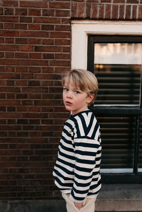 JENEST Jongens Polo's & T-shirts Moos Oversized Ls T-shirt Multi - Foto 2