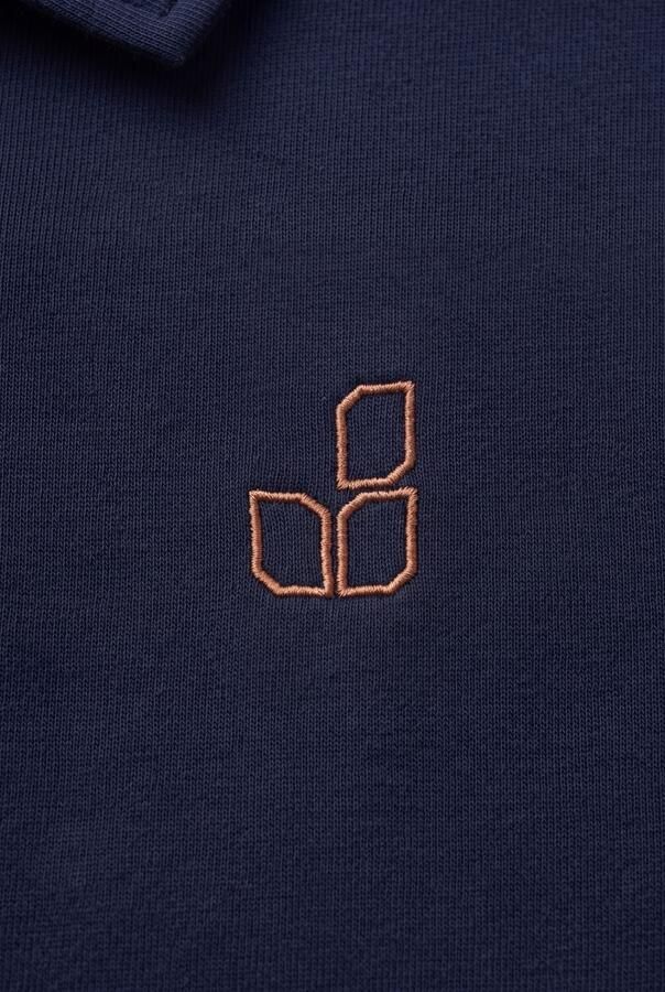 JENEST Jongens Truien & Vesten Cameron Polo Sweater Donkerblauw - Foto 2
