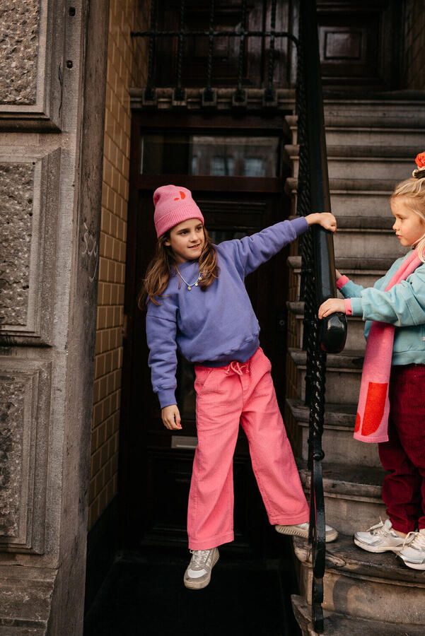 JENEST Meisjes Broeken Cammie Pants Fuchsia