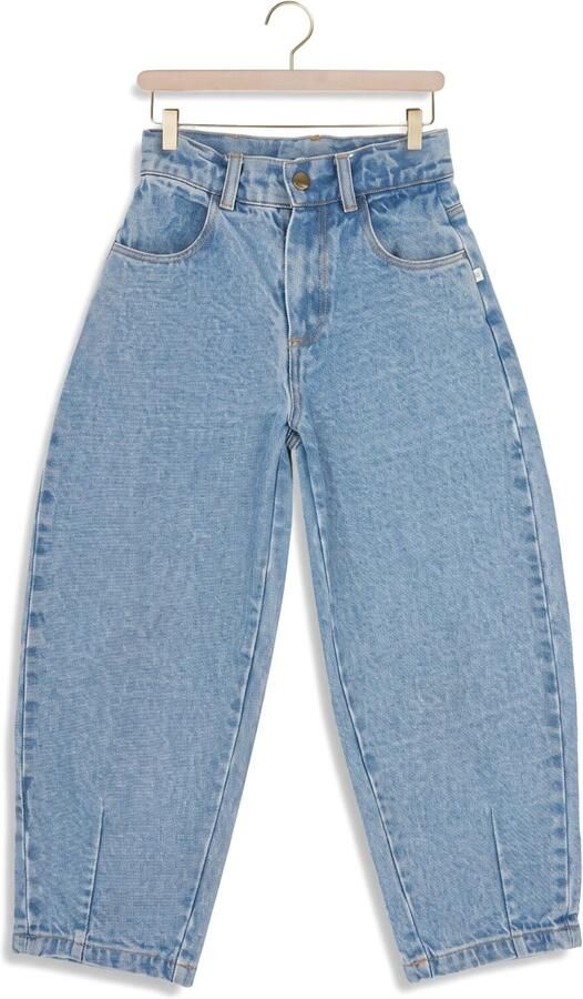 JENEST Meisjes Jeans Balloon Denim Pants Blauw