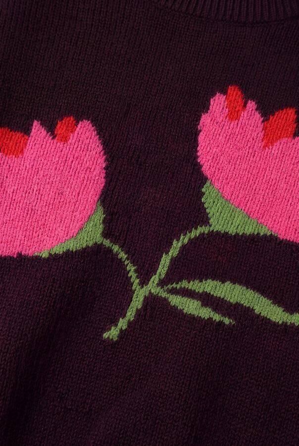 JENEST Meisjes Truien & Vesten Belly Pullover Bordeaux - Foto 2