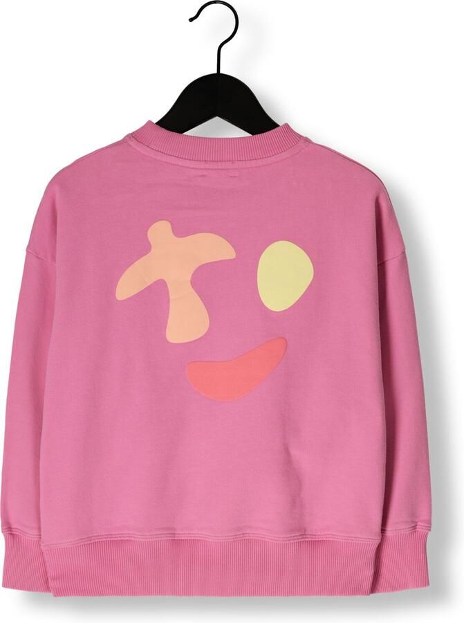 JENEST Meisjes Truien & Vesten Happy Bird Sweater Roze - Foto 2