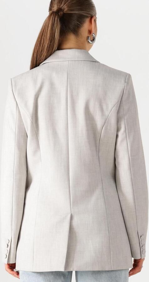 JOSH V gemêleerde rechtvallende blazer DILLEN grijs melange - Foto 3