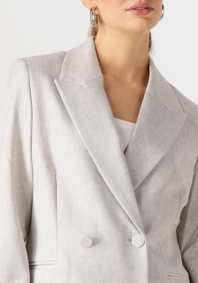 JOSH V gemêleerde rechtvallende blazer DILLEN grijs melange - Foto 2