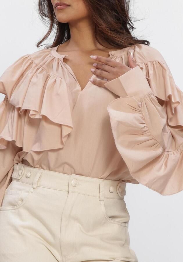 JOSH V Dames Blouses Bodina Beige - Foto 4