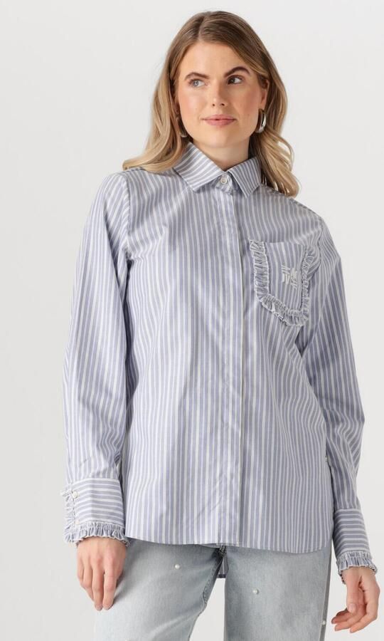 JOSH V Dames Blouses Jennie Blauw - Foto 4