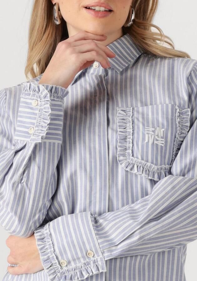 JOSH V Dames Blouses Jennie Blauw - Foto 2