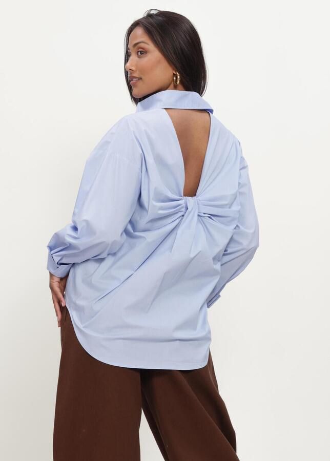 JOSH V Dames Blouses Lauri Blouse Lichtblauw