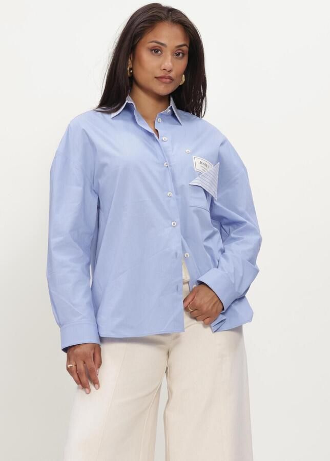 JOSH V Dames Blouses Romulo Blouse Lichtblauw