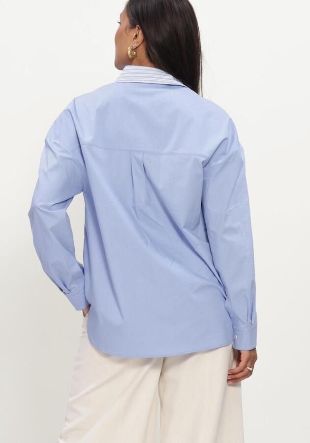 JOSH V Dames Blouses Romulo Blouse Lichtblauw - Foto 3