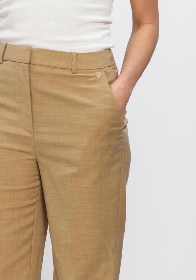 JOSH V wide leg high waist pantalon camel - Foto 3