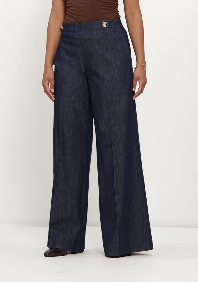 JOSH V Dames Broeken Indra Pants Donkerblauw