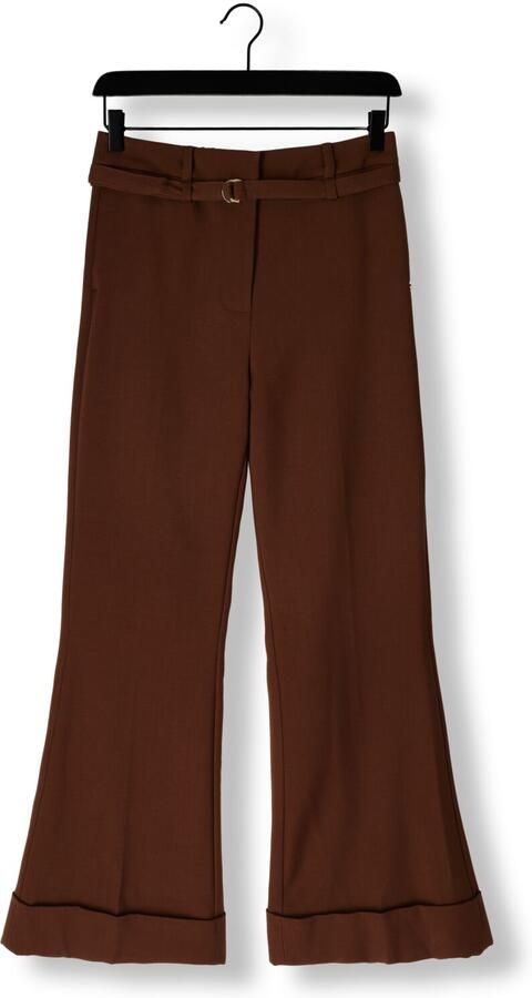 JOSH V flared regular waist pantalon bruin - Foto 3
